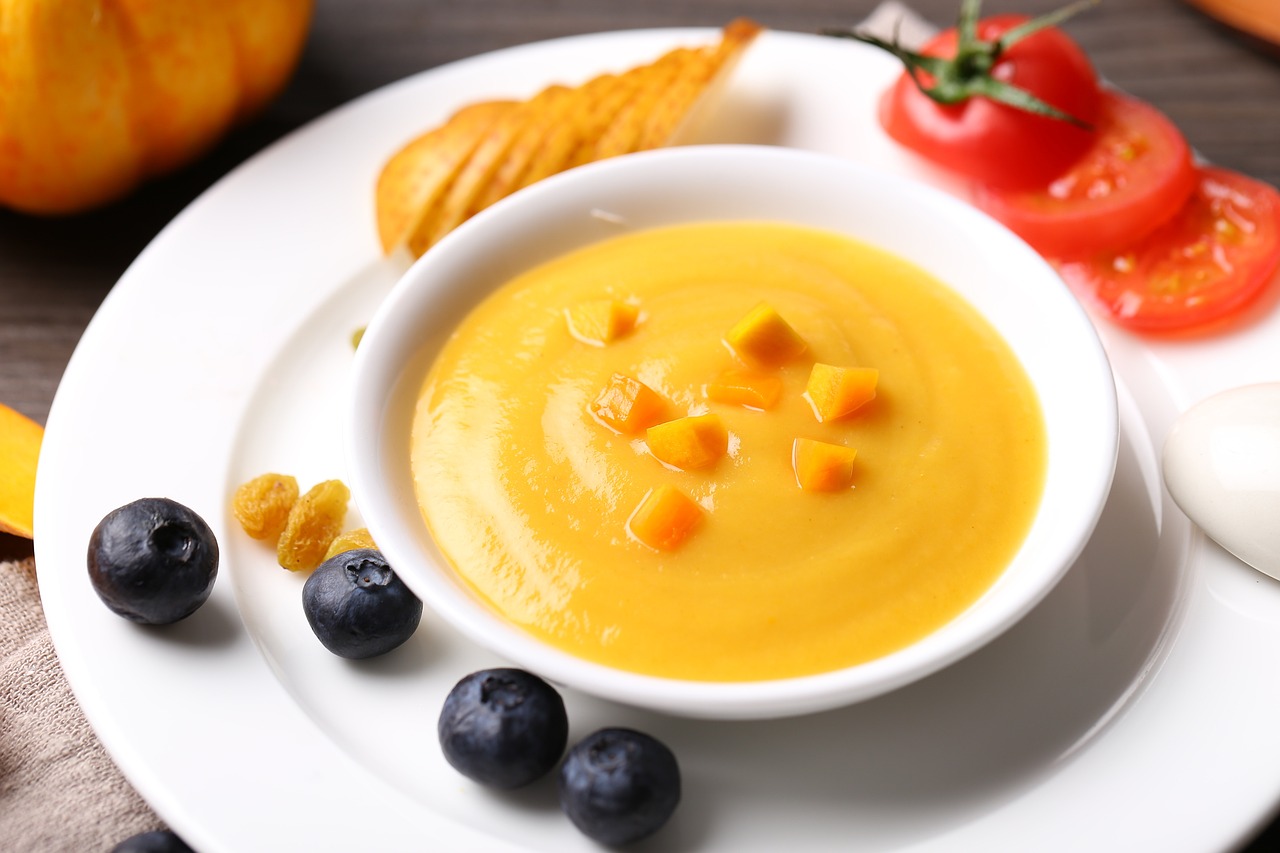 purée maison pour bébé 4 mois