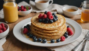 crêpe au lait d'avoine